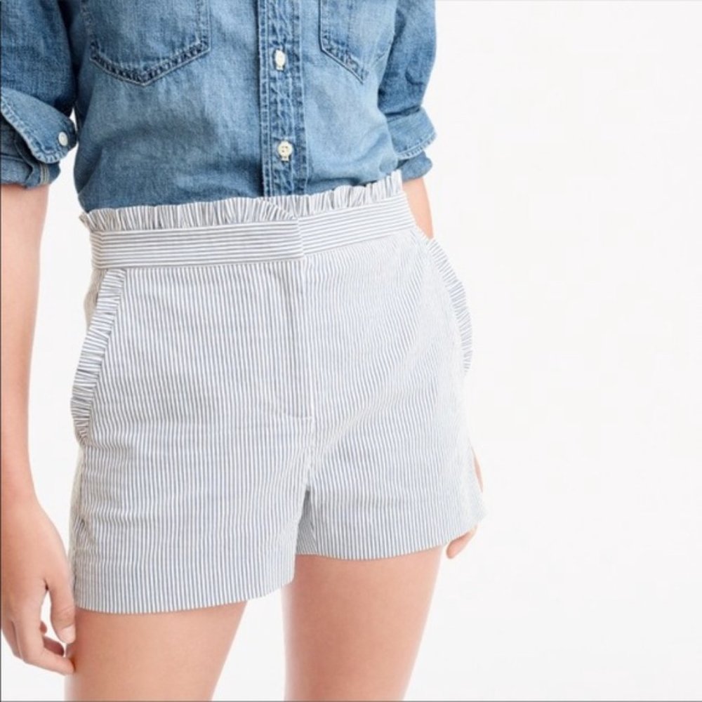 J.Crew Seersucker Shorts! like-new!